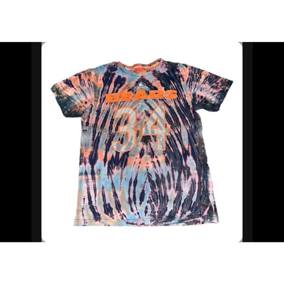 Chicago Bears Walter Payton Jersey Tie-Dye Tee - Picture 1 of 4